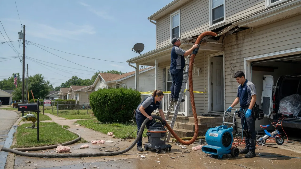 Water Damage Restoration in Maeystown, IL near me
